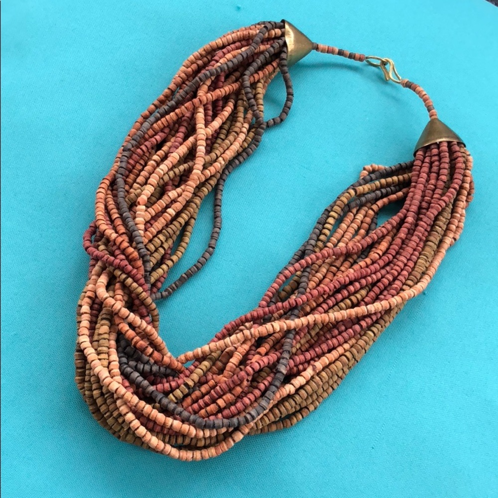 Wooden Chunky Necklace